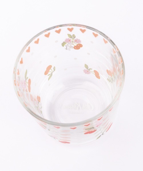Cath Kidston(キャスキッドソン)の「グラスタンブラー(グラス/マグカップ/タンブラー・レディース・イエロー/ピンク/レッド/クリア/ブラック×レッド・FREE)」の7枚目の写真