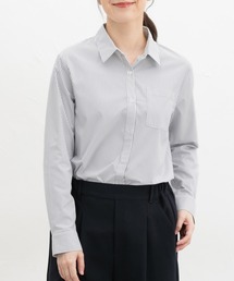 Honeys（ハニーズ）の「【らくらくアイロン】らくらく伸縮シャツ（シャツ/ブラウス）」