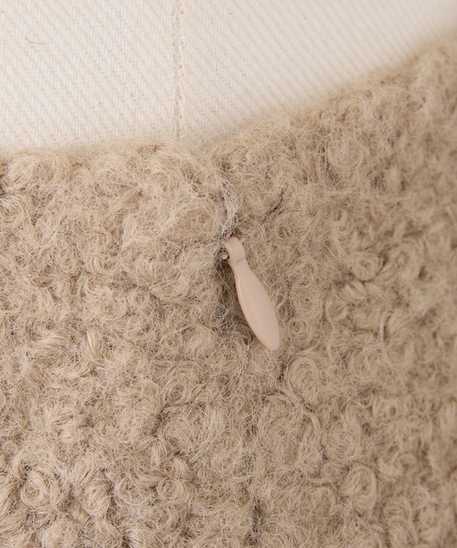 Seemi. byNICECLAUP（ シーミーバイナイスクラップ）の「【Seemi.】ポケットファーボアショートパンツ（その他パンツ・レディース・ベージュ/ブラック/オフホワイト・FREE）」の7枚目の写真