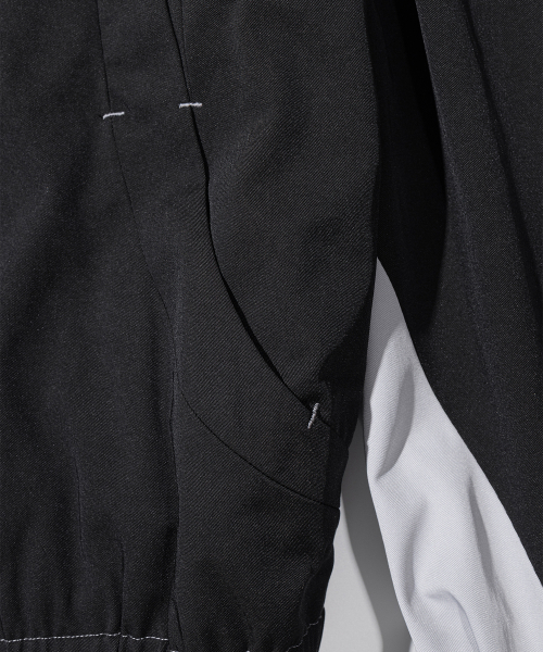 MASSNOUN(マスノウン)の「インバーテッドインシジョンブルゾンジャケットMSHJK001-BK(ブルゾン・メンズ・その他・LARGE/MEDIUM)」の8枚目の写真
