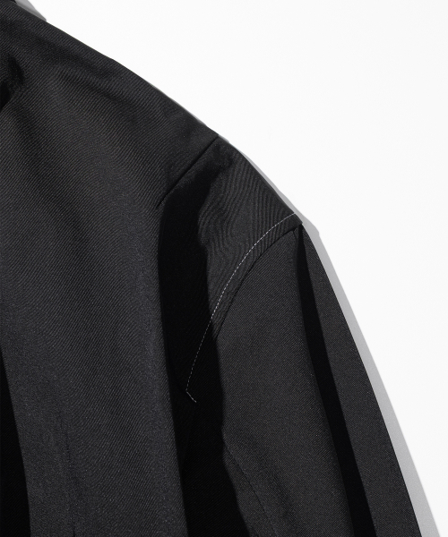 MASSNOUN(マスノウン)の「インバーテッドインシジョンブルゾンジャケットMSHJK001-BK(ブルゾン・メンズ・その他・LARGE/MEDIUM)」の3枚目の写真