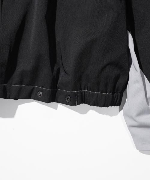 MASSNOUN(マスノウン)の「インバーテッドインシジョンブルゾンジャケットMSHJK001-BK(ブルゾン・メンズ・その他・LARGE/MEDIUM)」の2枚目の写真