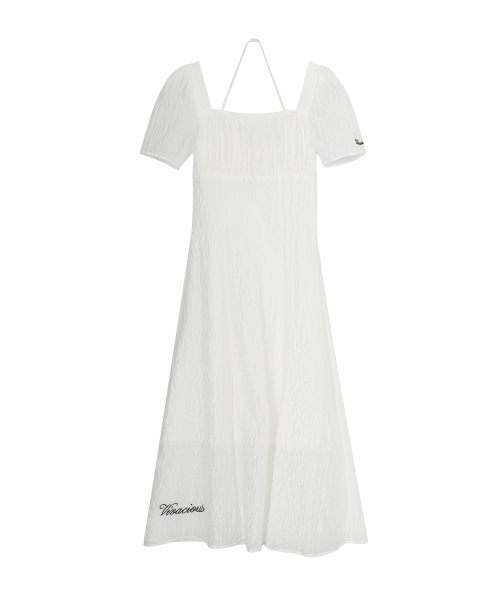 Vivacious(ビバシャス)の「Angel Wedding Long Onepiece WHITE(ワンピース・レディース・ホワイト・MEDIUM/SMALL)」の3枚目の写真