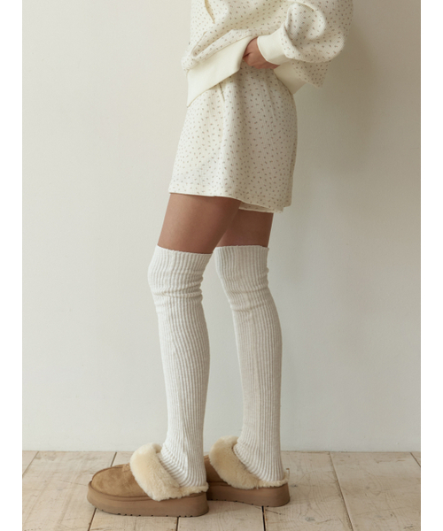 RE_L(リエル)の「Flowered waffle shorts (cream)(その他パンツ・レディース・その他・SMALL/MEDIUM)」の4枚目の写真