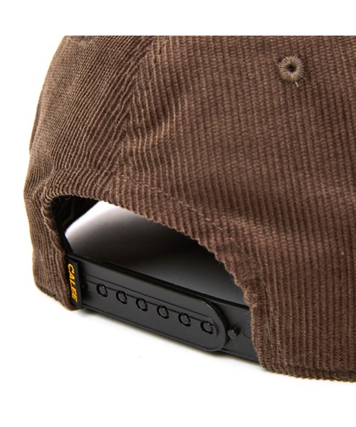 CALEE（キャリー）の「CAL NT LOGO CORDUROY BB CAP（キャップ・メンズ・ブラック/ブラウン/グリーン・FREE）」の8枚目の写真