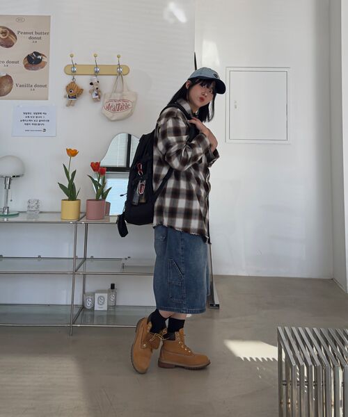 SAINTPAIN(セイントペイン)の「SP オンブレチェックウェスタンシャツブラウン(シャツ/ブラウス・メンズ・その他・MEDIUM/LARGE)」の6枚目の写真