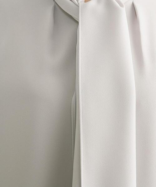 INDIVI（インディヴィ）の「【セレモニー／洗える】ジョーゼットボウタイブラウス（シャツ/ブラウス・レディース・サックスブルー/ライトグレー/ホワイト・15 /13/05/40/38/36/19）」の19枚目の写真