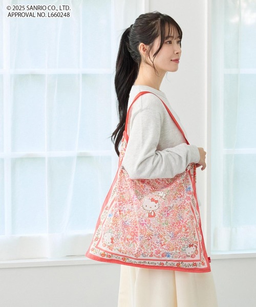 ハローキティコラボ（ハローキティコラボ）の「ルートート / IP.タブロー50.ハローキティ-A（エコバッグ/サブバッグ・レディース・その他2/その他1/その他3・FREE）」の17枚目の写真