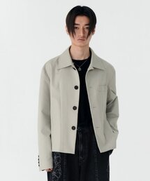 MARTIN PLAN（マーティンプラン）の「(Set-up)Crop Minimal Jacket - MINT GREY（テーラードジャケット）」