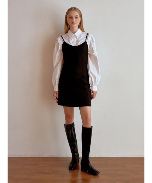 RE_L(リエル)の「Scone mini dress (black)(ワンピース・レディース・その他・MEDIUM/SMALL)」の3枚目の写真