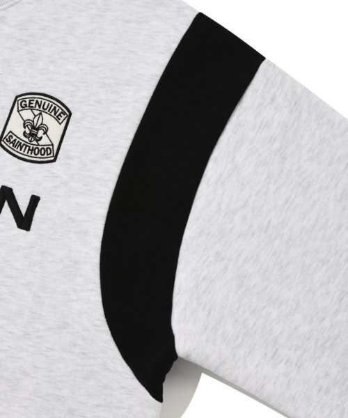 SAINTPAIN（セイントペイン）の「SPセイントクラブバスティフード-アッシュメランジ（パーカー・レディース・その他・LARGE/MEDIUM/SMALL）」の5枚目の写真