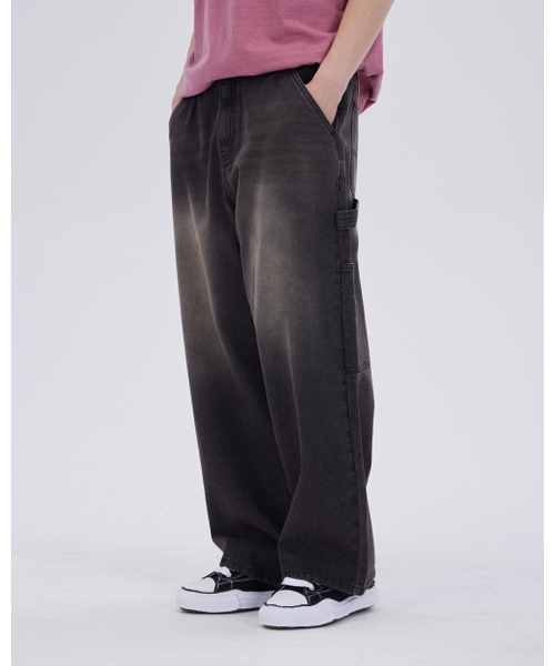 DYSFUNCT(ディスファンクト)の「KEY RING WASHING DENIM PANTS(BLACK)(デニムパンツ・メンズ・その他・LARGE/MEDIUM/X-LARGE/SMALL)」の9枚目の写真