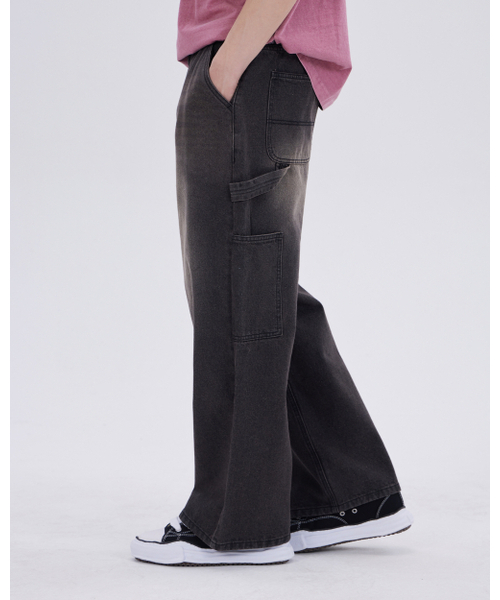DYSFUNCT(ディスファンクト)の「KEY RING WASHING DENIM PANTS(BLACK)(デニムパンツ・メンズ・その他・LARGE/MEDIUM/X-LARGE/SMALL)」の10枚目の写真