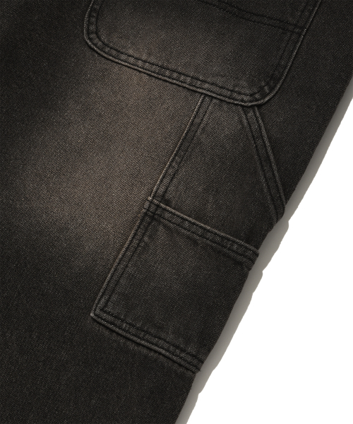 DYSFUNCT(ディスファンクト)の「KEY RING WASHING DENIM PANTS(BLACK)(デニムパンツ・メンズ・その他・LARGE/MEDIUM/X-LARGE/SMALL)」の3枚目の写真