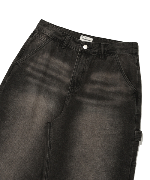 DYSFUNCT(ディスファンクト)の「KEY RING WASHING DENIM PANTS(BLACK)(デニムパンツ・メンズ・その他・LARGE/MEDIUM/X-LARGE/SMALL)」の6枚目の写真