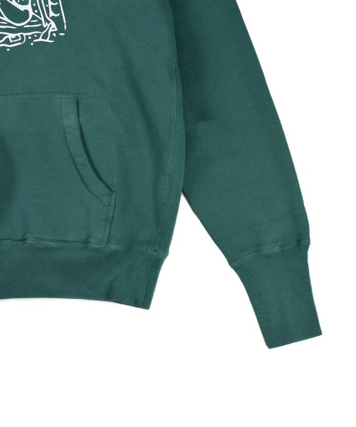 TMT（ティーエムティー）の「【TMT/ティーエムティー】VINTAGE SWEAT HOODIE TROPICAL（パーカー・メンズ・アイボリー/オレンジ/グリーン/ベージュ・X-LARGE/LARGE/MEDIUM/SMALL）」の8枚目の写真