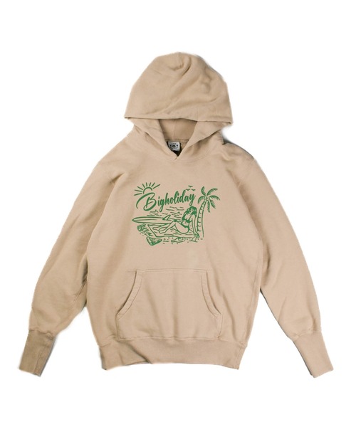 TMT（ティーエムティー）の「【TMT/ティーエムティー】VINTAGE SWEAT HOODIE TROPICAL（パーカー・メンズ・アイボリー/オレンジ/グリーン/ベージュ・X-LARGE/LARGE/MEDIUM/SMALL）」の20枚目の写真