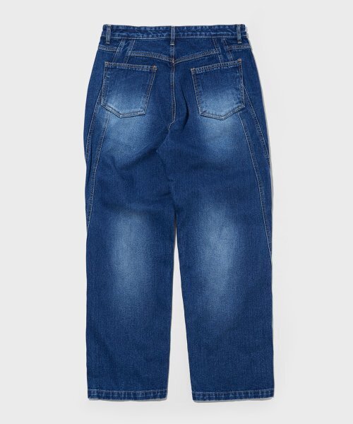 WMC(ダブリューエムシー)の「ダブルラインデニムパンツ_BLUE(デニムパンツ・メンズ・ブルー・36(XL)/30(M)/32(L))」の3枚目の写真