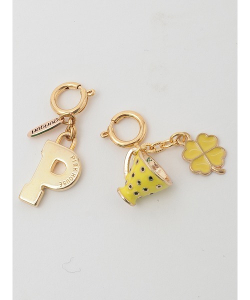 PINK HOUSE(ピンクハウス)の「クローバー&ティーカップシューズチャーム(シューズアクセサリー・レディース・ピンク/イエロー/パープル/レッド・フリー)」の2枚目の写真