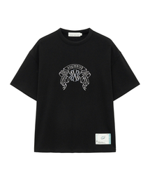 RIBBON SYMBOL T-SHIRT (BLACK)