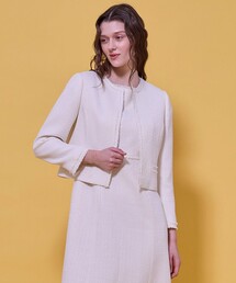 TOCCA｜トッカのノーカラージャケット通販 - ZOZOTOWN