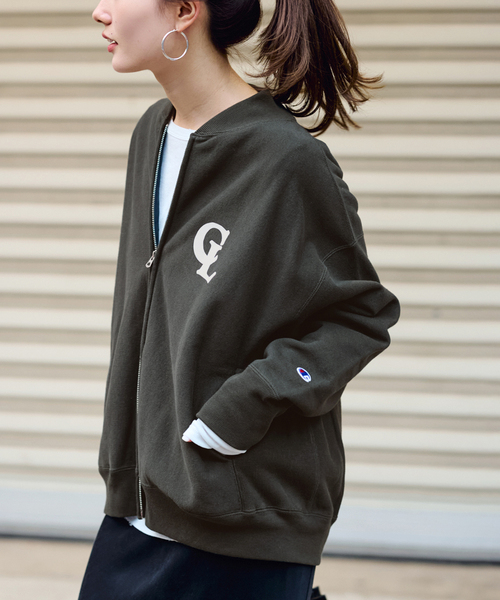 モ*ウ様 激レア champion リバースウィーブ フルジップ パーカー XL Champion 別注リバースウィーブフルジップパーカー（パーカー