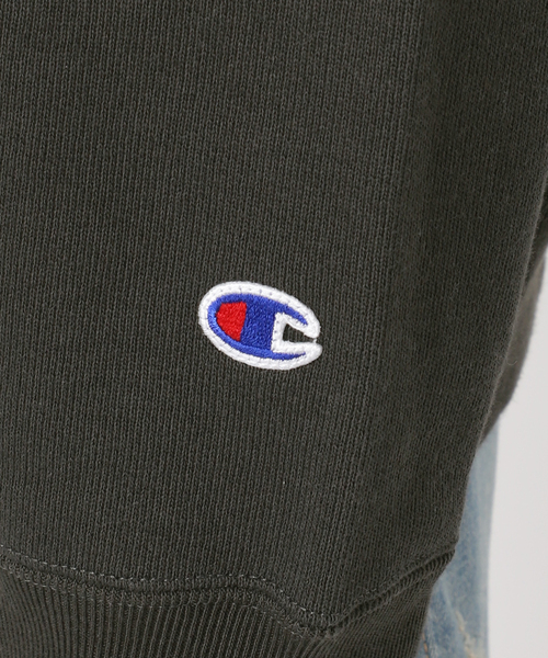 FRAMeWORK（フレームワーク）の「Champion 別注リバースウィーブフルジップパーカー（パーカー・レディース・ライトグレー/スミクロ・FREE）」の15枚目の写真