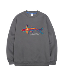OHPxHARMONIA サーモフィッシュ 裏起毛 スウェット