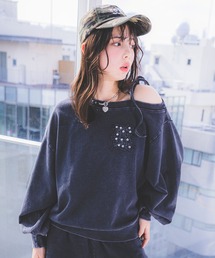 repipi armario（レピピ アルマリオ）の「Acidオフショルスウェット（スウェット）」