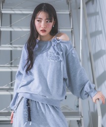 repipi armario（レピピ アルマリオ）の「Acidオフショルスウェット（スウェット）」