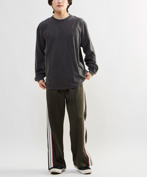 CONVERSE TOKYO(コンバーストウキョウ)の「SIDE LINE LOOSE TRACK PANTS(その他パンツ・レディース・ライトグレー/チャコールグレー/オリーブ/ブラック・MEDIUM/LARGE/SMALL)」の20枚目の写真