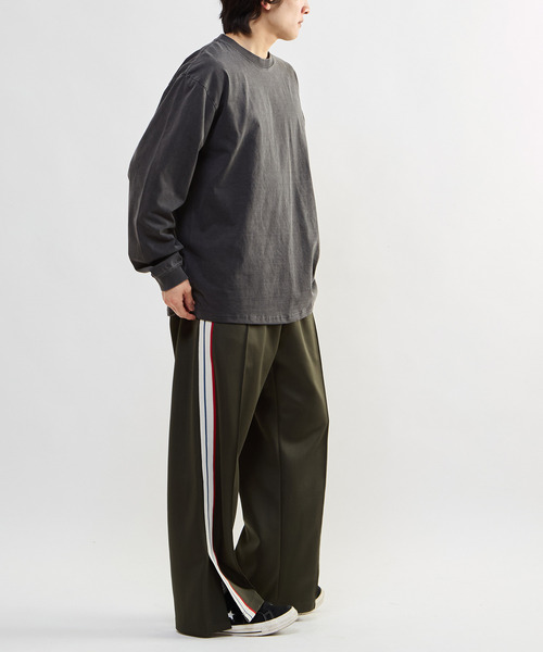 CONVERSE TOKYO(コンバーストウキョウ)の「SIDE LINE LOOSE TRACK PANTS(その他パンツ・レディース・ライトグレー/チャコールグレー/オリーブ/ブラック・MEDIUM/LARGE/SMALL)」の21枚目の写真