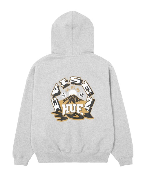 HUF X EVISEN HUFUJI ZIP HOODIE（パーカー）｜HUF（ハフ）の
