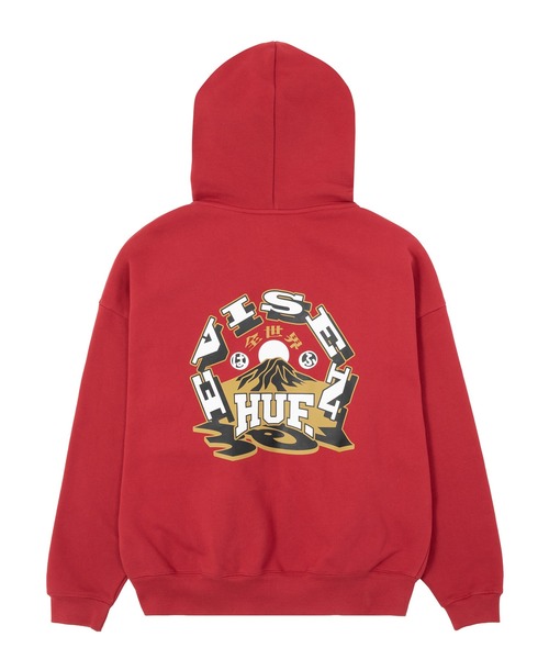 HUF X EVISEN HUFUJI ZIP HOODIE（パーカー）｜HUF（ハフ）の