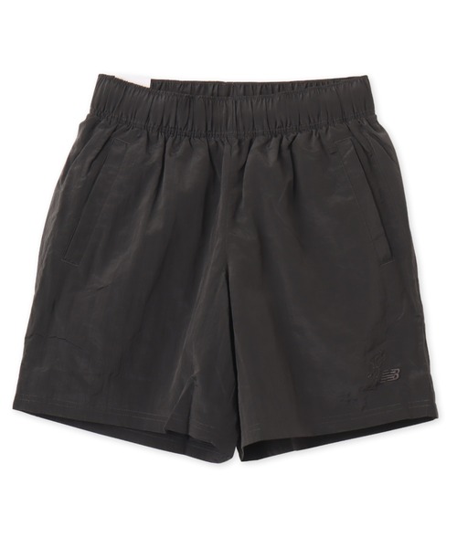 NEW BALANCE(ニューバランス)の「New Balance Shohei Signature Crinkle Nylon Short / ニューバランス オオタニ ショウヘイ シグネチャークリンクルナイロンショーツ(その他パンツ・メンズ・グレー/ブラック・M/L/XL)」の2枚目の写真