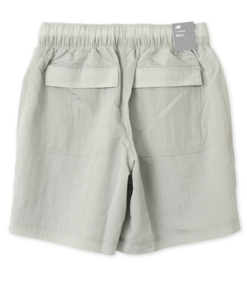 NEW BALANCE(ニューバランス)の「New Balance Shohei Signature Crinkle Nylon Short / ニューバランス オオタニ ショウヘイ シグネチャークリンクルナイロンショーツ(その他パンツ・メンズ・グレー/ブラック・M/L/XL)」の6枚目の写真