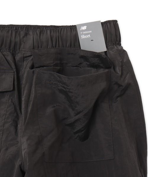 NEW BALANCE(ニューバランス)の「New Balance Shohei Signature Crinkle Nylon Short / ニューバランス オオタニ ショウヘイ シグネチャークリンクルナイロンショーツ(その他パンツ・メンズ・グレー/ブラック・M/L/XL)」の9枚目の写真