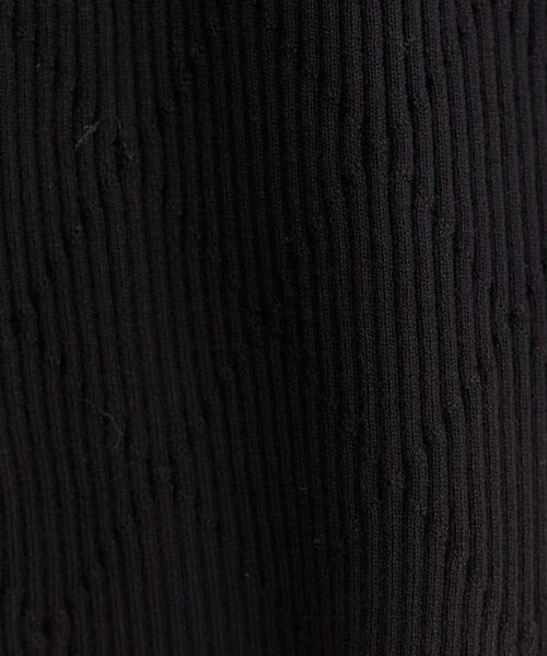 natural couture(ナチュラルクチュール)の「ダイヤ柄プチハイリブニット(ニット/セーター・レディース・オレンジ/イエロー/サックスブルー/ブラック/オフホワイト・FREE)」の22枚目の写真