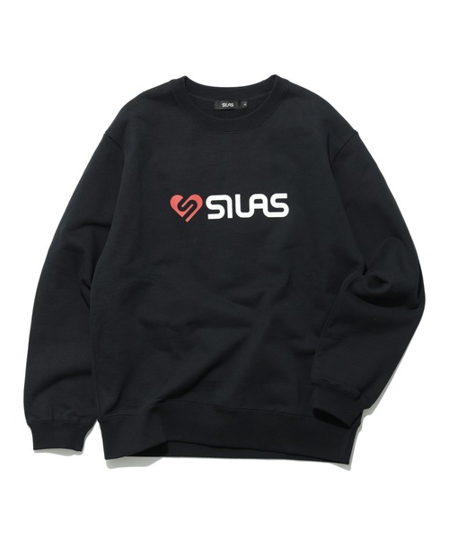 SILAS（サイラス）の「LOVE SWEATSHIRT（スウェット・メンズ・アッシュ/ブラック/バーガンディー・XL/L/M）」の2枚目の写真