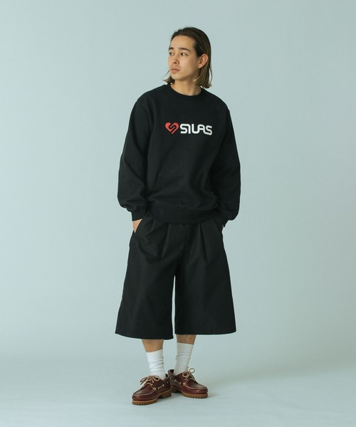 SILAS(サイラス)の「LOVE SWEATSHIRT(スウェット・メンズ・アッシュ/ブラック/バーガンディー・XL/L/M)」の10枚目の写真
