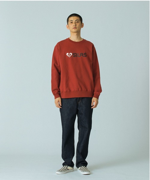 SILAS(サイラス)の「LOVE SWEATSHIRT(スウェット・メンズ・アッシュ/ブラック/バーガンディー・XL/L/M)」の15枚目の写真