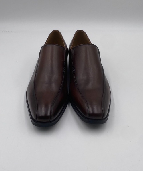 Piedi Nudi（ピエディヌーディ）の「LEON 本革 スリッポン ビジネスシューズ（ドレスシューズ・メンズ・ダークブラウン/ブラック・25.5cm/26.0cm/28.0cm/27.0cm/25.0cm）」の8枚目の写真