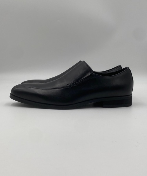 Piedi Nudi（ピエディヌーディ）の「LEON 本革 スリッポン ビジネスシューズ（ドレスシューズ・メンズ・ダークブラウン/ブラック・25.5cm/26.0cm/28.0cm/27.0cm/25.0cm）」の6枚目の写真