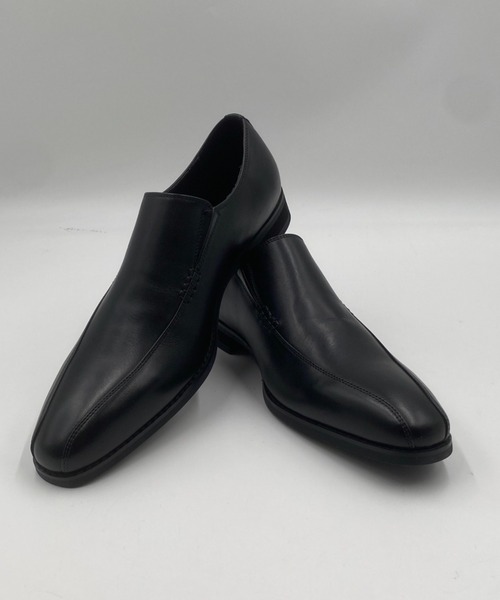 Piedi Nudi（ピエディヌーディ）の「LEON 本革 スリッポン ビジネスシューズ（ドレスシューズ・メンズ・ダークブラウン/ブラック・25.5cm/26.0cm/28.0cm/27.0cm/25.0cm）」の7枚目の写真