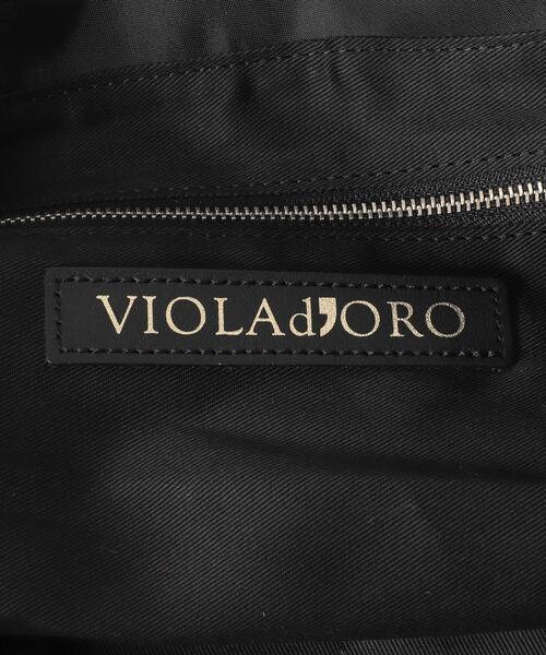 URBAN RESEARCH ROSSO WOMEN（アーバンリサーチ　ロッソ）の「VIOLA d’ORO　BIANCA M（トートバッグ・レディース・ブラック/ブラック系その他/ベージュ・MEDIUM）」の9枚目の写真