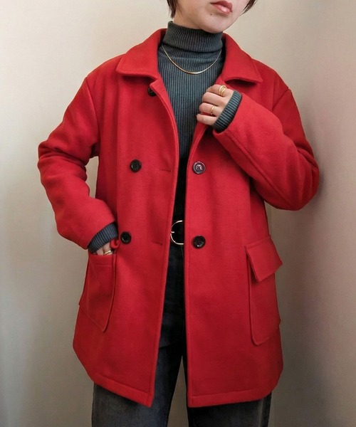 セール】ダブルボタンPコート（ピーコート）｜styiro（スタイロ）の