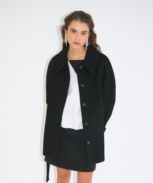 PAUL&ALICE(ポール&アリス)の「QUILTED MINI SKIRT / BLACK(スカート・レディース・ブラック・MEDIUM/SMALL)」の4枚目の写真