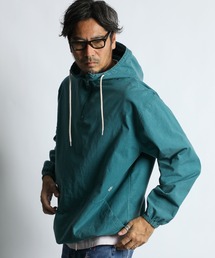 The DUFFER of ST.GEORGE（ザダファーオブセントジョージ）の「SULFUR DYE OXFORD PULLOVER HOODIE SHIRTS：サルファ染め オックスフォード シャツパーカー フードシャツ シャツアウター（パーカー）」