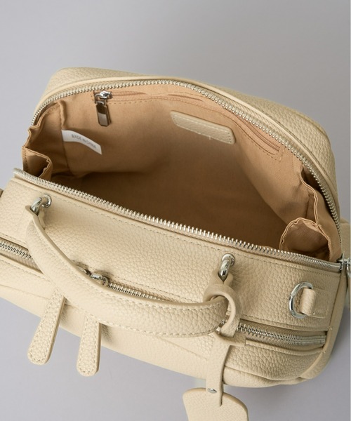 Olu.（オルドット）の「ダブルジップボストンバッグ（ボストンバッグ・レディース・グレイッシュベージュ/ブラック/アイボリー・FREE）」の17枚目の写真