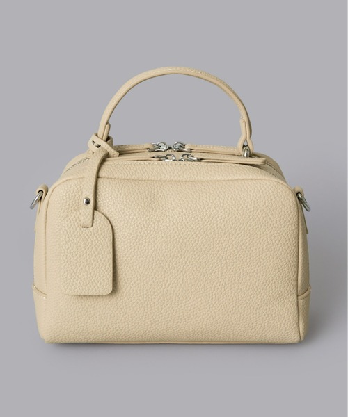 Olu.（オルドット）の「ダブルジップボストンバッグ（ボストンバッグ・レディース・グレイッシュベージュ/ブラック/アイボリー・FREE）」の22枚目の写真